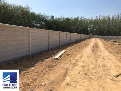 รับเหมาติดตั้งรั้วคอนกรีตสำเร็จรูป ระยอง